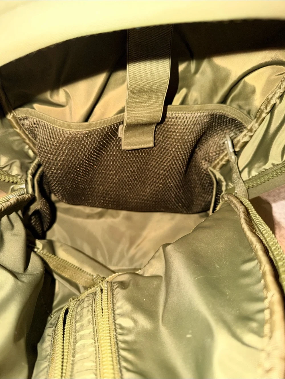 Dagne Dover Large DAKOTA Neoprene Backpack Moss Green